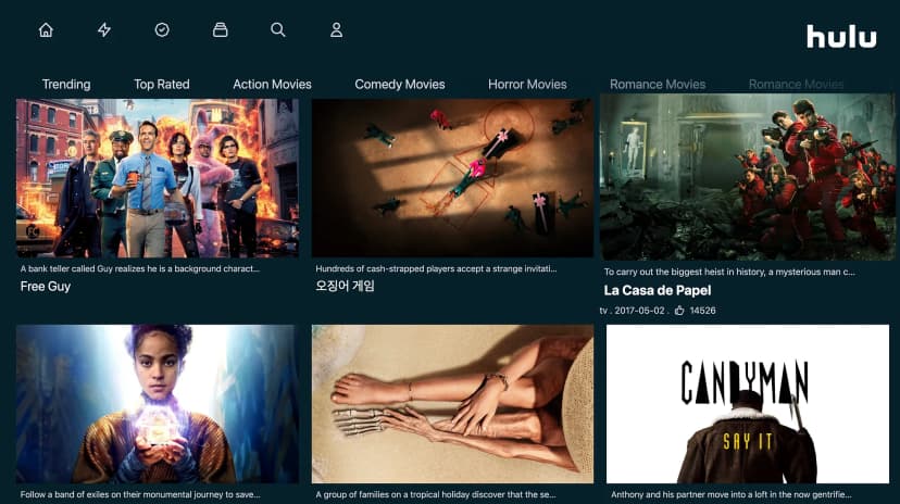 ReelTime: A Movie Streaming Interface