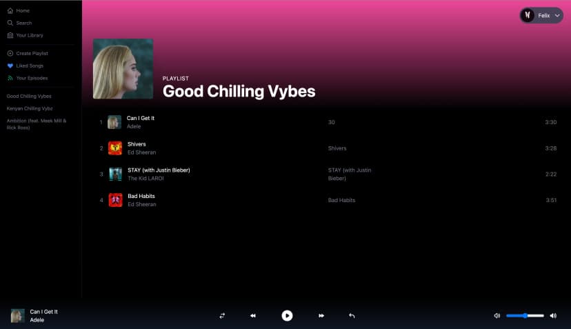 Melody: A Music Streaming Experience